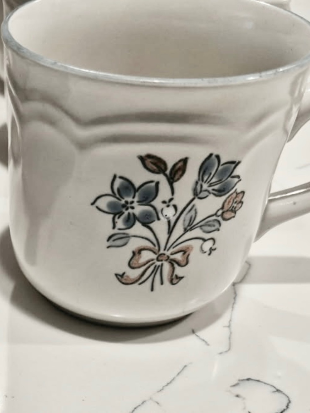 Cottage Core Cordella Bluet Coffee Cups